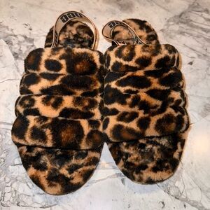 Cheetah Print UGG slippers